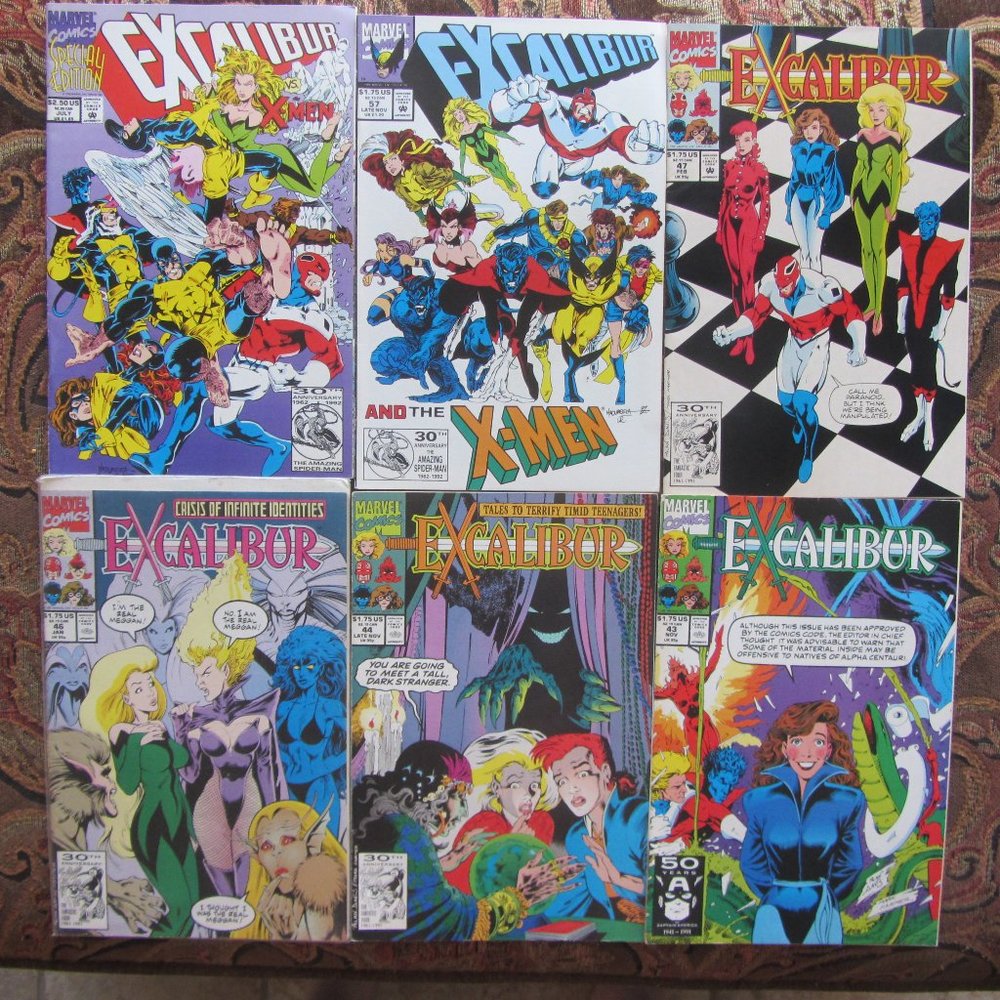 Excalibur Comic Books